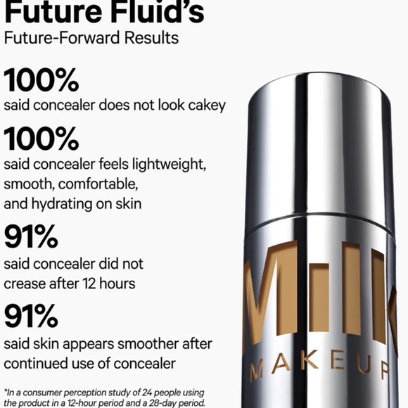 x1 MILK MAKEUP 29N FUTURE FLUID ALL OVER CREAM 8.5 ML CONCEALER BRAND NEW BOXED - Picture 10 of 16
